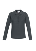 Crew Ladies L/S Polo - P400LL