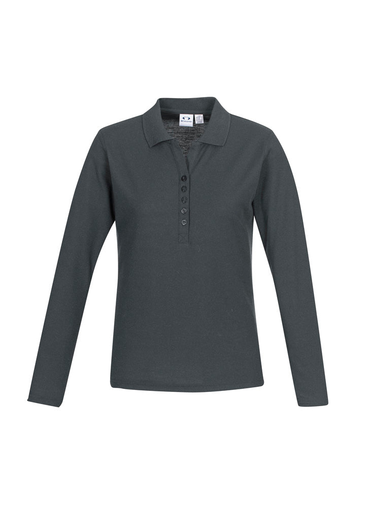 Crew Ladies L/S Polo - P400LL