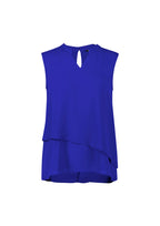 RB260LN Womens Seville Sleeveless Layered Blouse