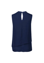 RB260LN Womens Seville Sleeveless Layered Blouse