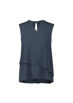 RB260LN Womens Seville Sleeveless Layered Blouse