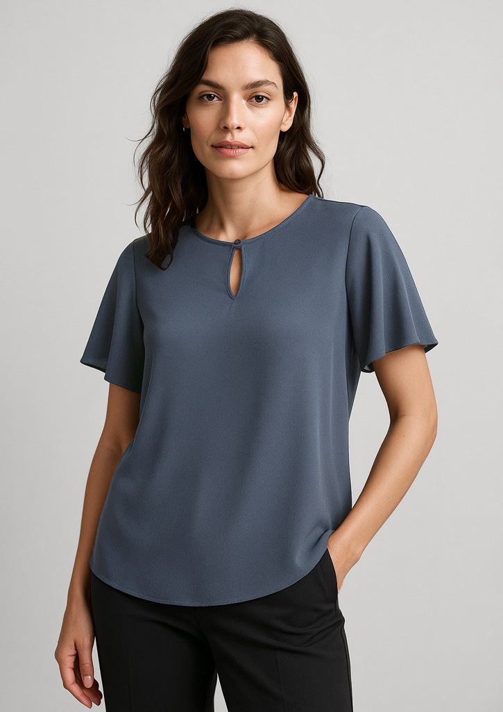 RB261LS Womens Vienna Short Sleeve Blouse