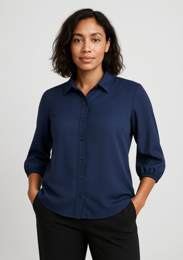 RB965LT Womens Lucy 3/4 Sleeve Blouse