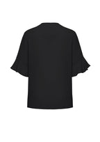 RB966LS Womens Aria Fluted Sleeve Blouse
