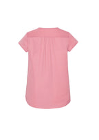 RB967LS Womens Kayla V-Neck Pleat Blouse