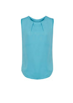 RB973LN Womens Estelle Sleeveless Pleat Detail Blouse