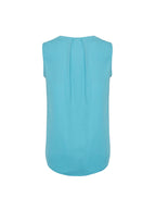 RB973LN Womens Estelle Sleeveless Pleat Detail Blouse