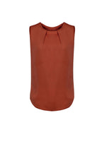 RB973LN Womens Estelle Sleeveless Pleat Detail Blouse