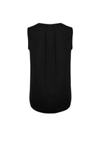 RB973LN Womens Estelle Sleeveless Pleat Detail Blouse