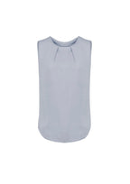 RB973LN Womens Estelle Sleeveless Pleat Detail Blouse