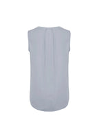 RB973LN Womens Estelle Sleeveless Pleat Detail Blouse