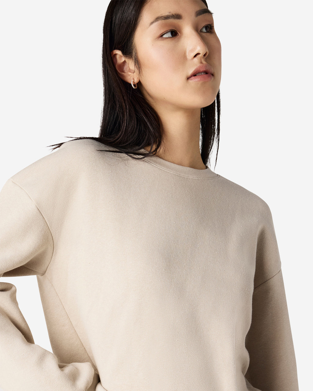 RF494 American Apparel Reflex Fleece Women's Crewneck Sweatshirt