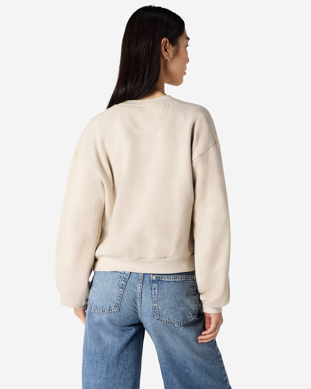 RF494 American Apparel Reflex Fleece Women's Crewneck Sweatshirt