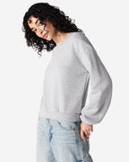 RF494 American Apparel Reflex Fleece Women's Crewneck Sweatshirt