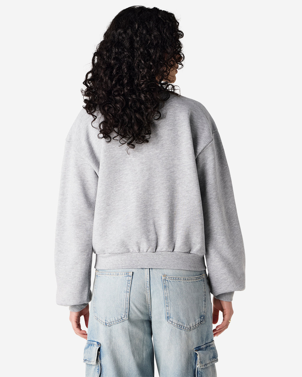 RF494 American Apparel Reflex Fleece Women's Crewneck Sweatshirt