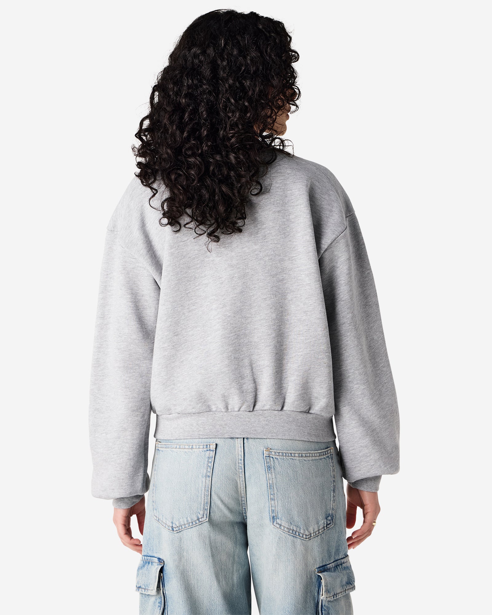 RF494 American Apparel Reflex Fleece Women's Crewneck Sweatshirt