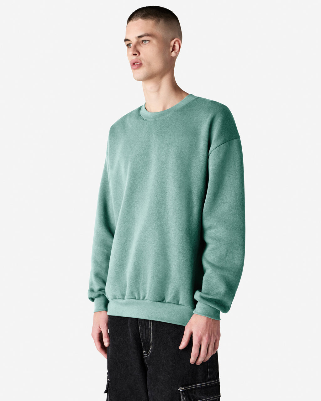 RF496 American Apparel Reflex Fleece Unisex Crewneck Sweatshirt