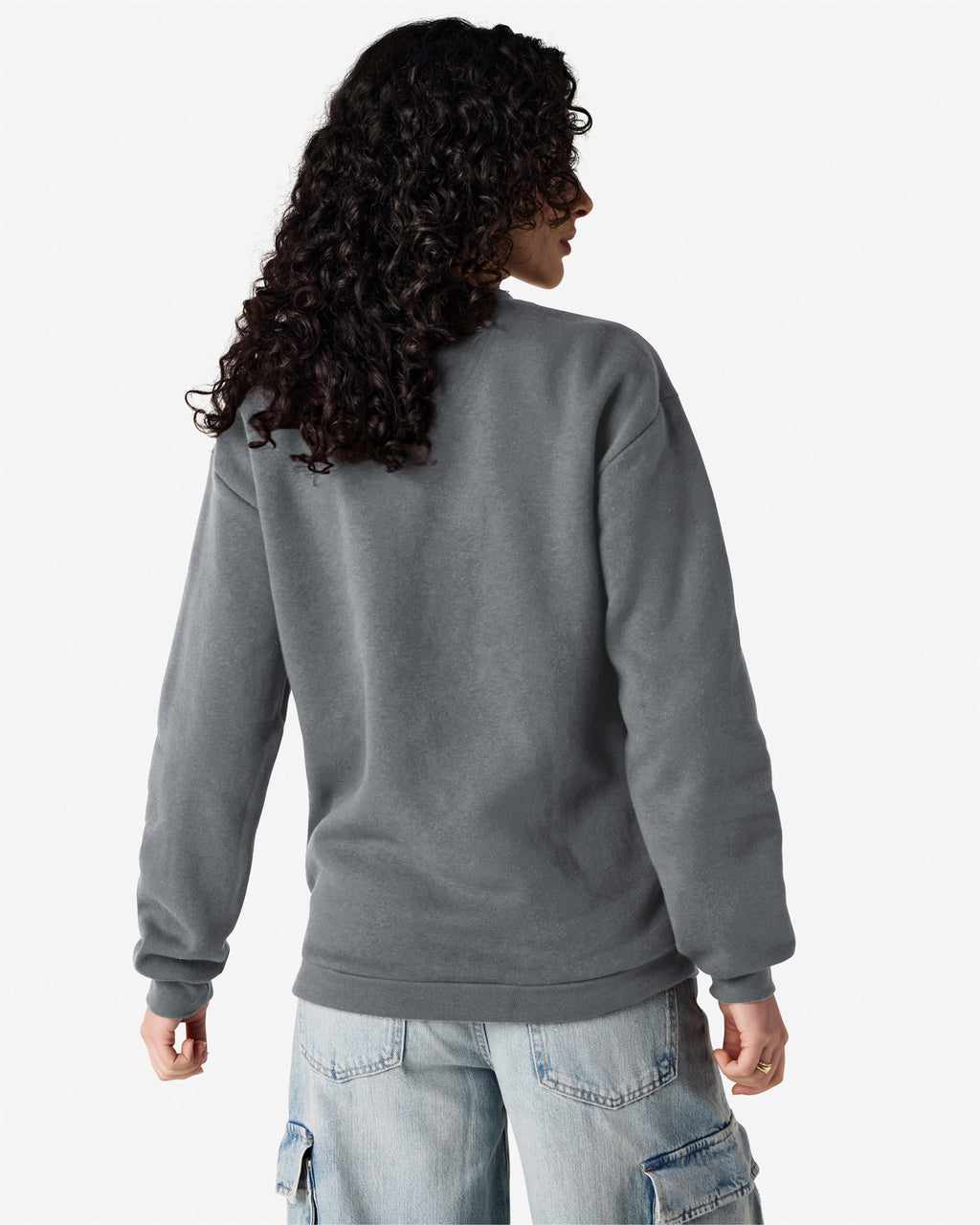 RF496 American Apparel Reflex Fleece Unisex Crewneck Sweatshirt