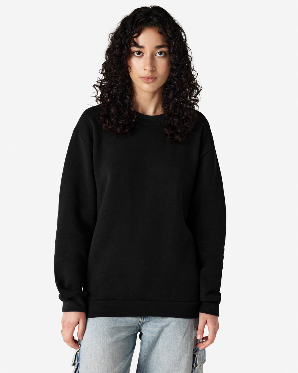 RF496 American Apparel Reflex Fleece Unisex Crewneck Sweatshirt