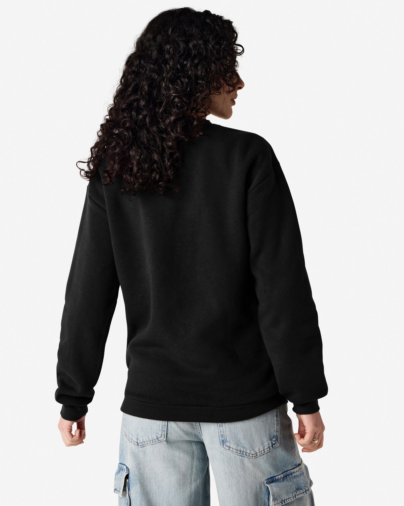 RF496 American Apparel Reflex Fleece Unisex Crewneck Sweatshirt