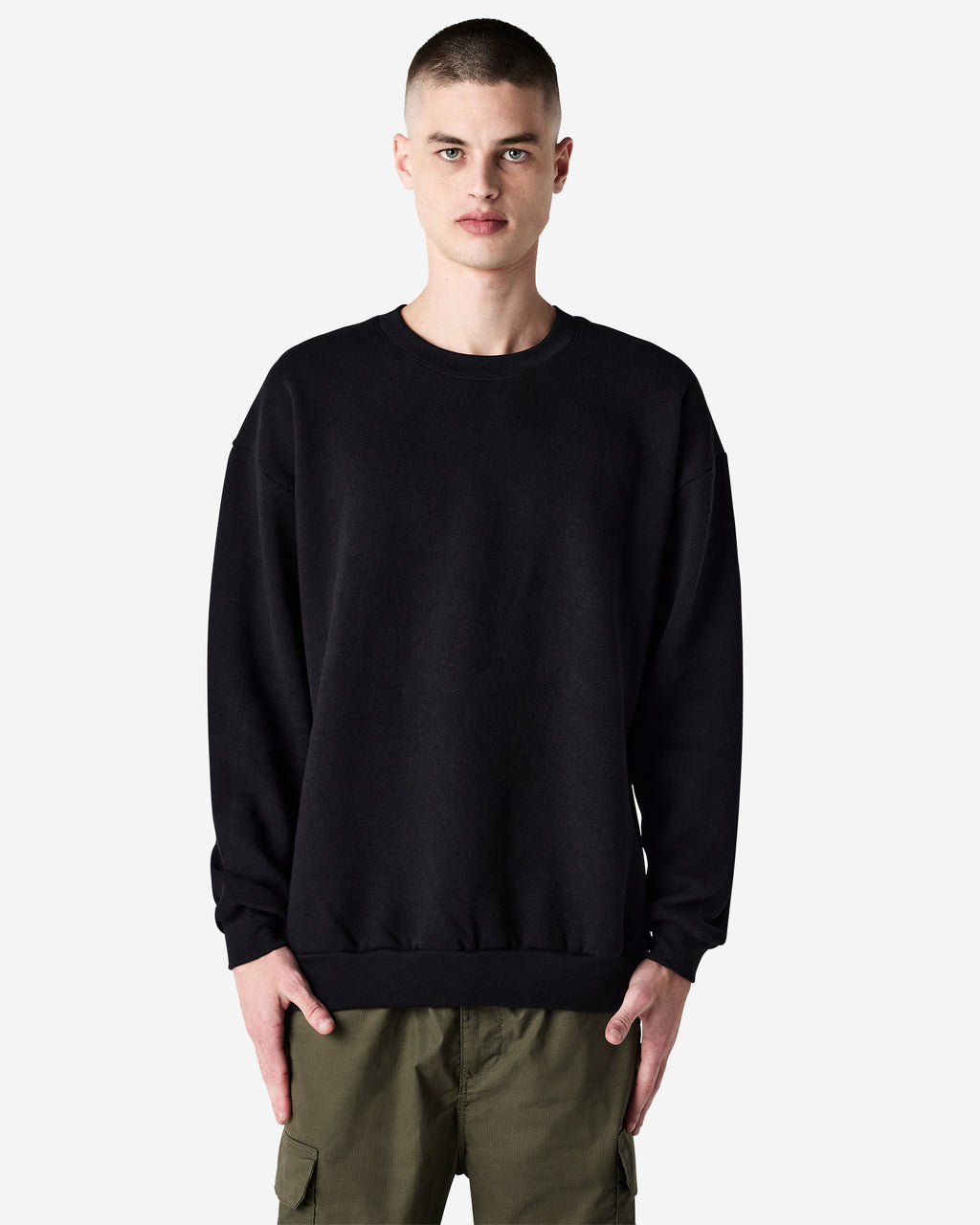 RF496 American Apparel Reflex Fleece Unisex Crewneck Sweatshirt