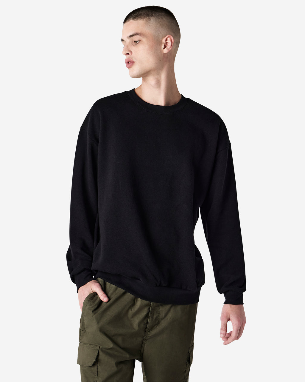 RF496 American Apparel Reflex Fleece Unisex Crewneck Sweatshirt