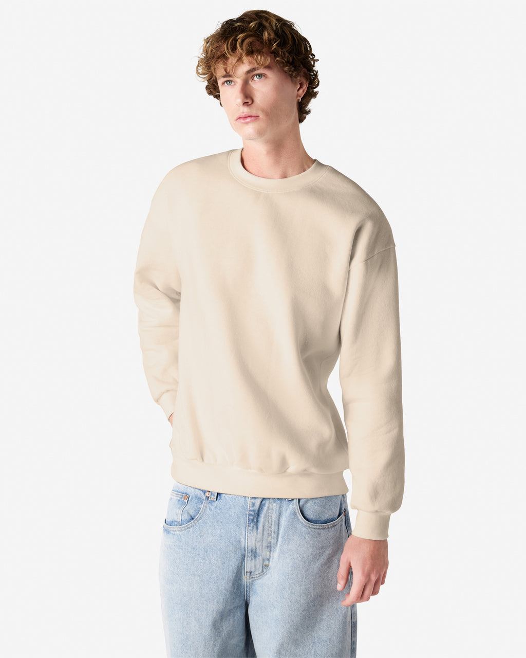 RF496 American Apparel Reflex Fleece Unisex Crewneck Sweatshirt