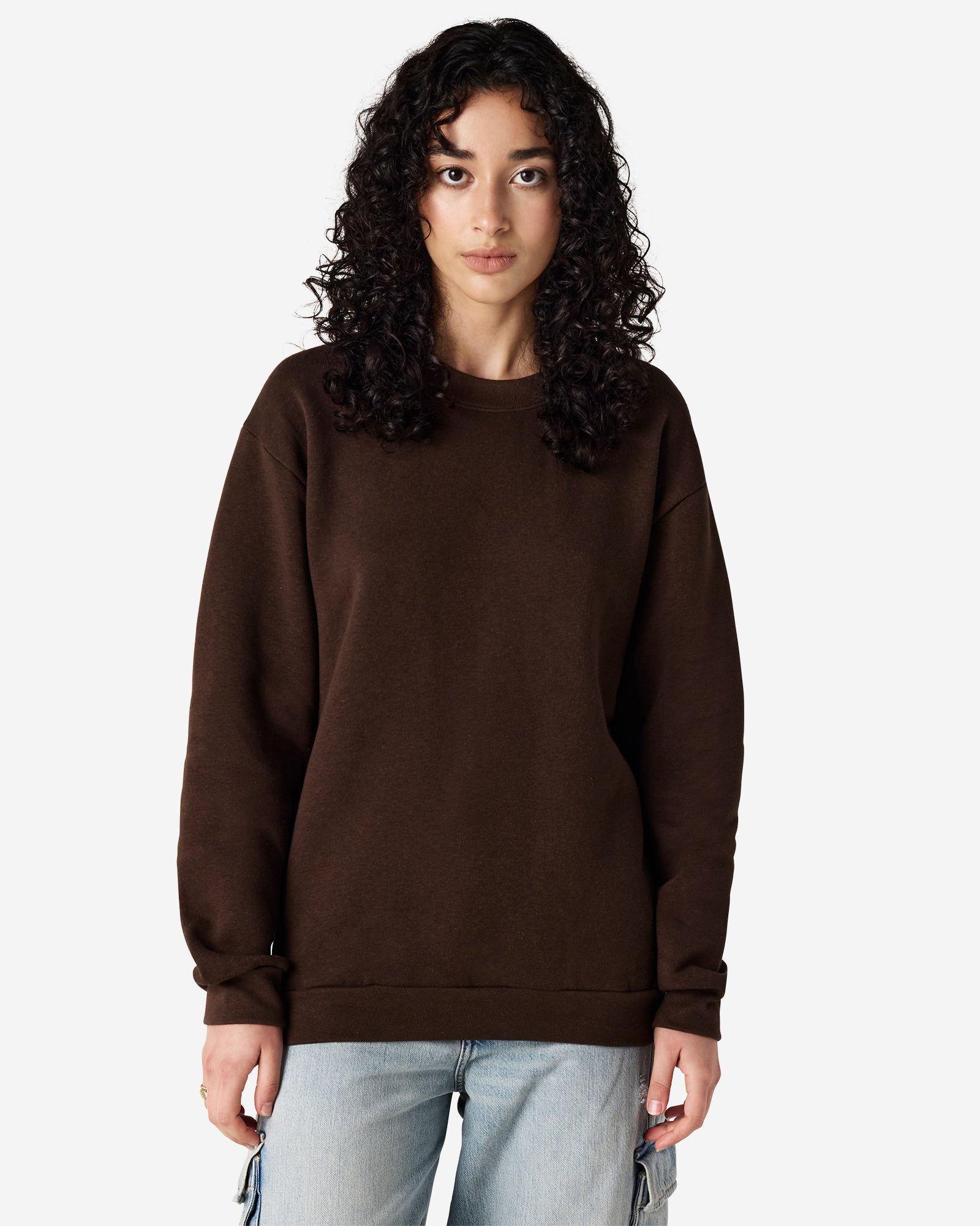 RF496 American Apparel Reflex Fleece Unisex Crewneck Sweatshirt
