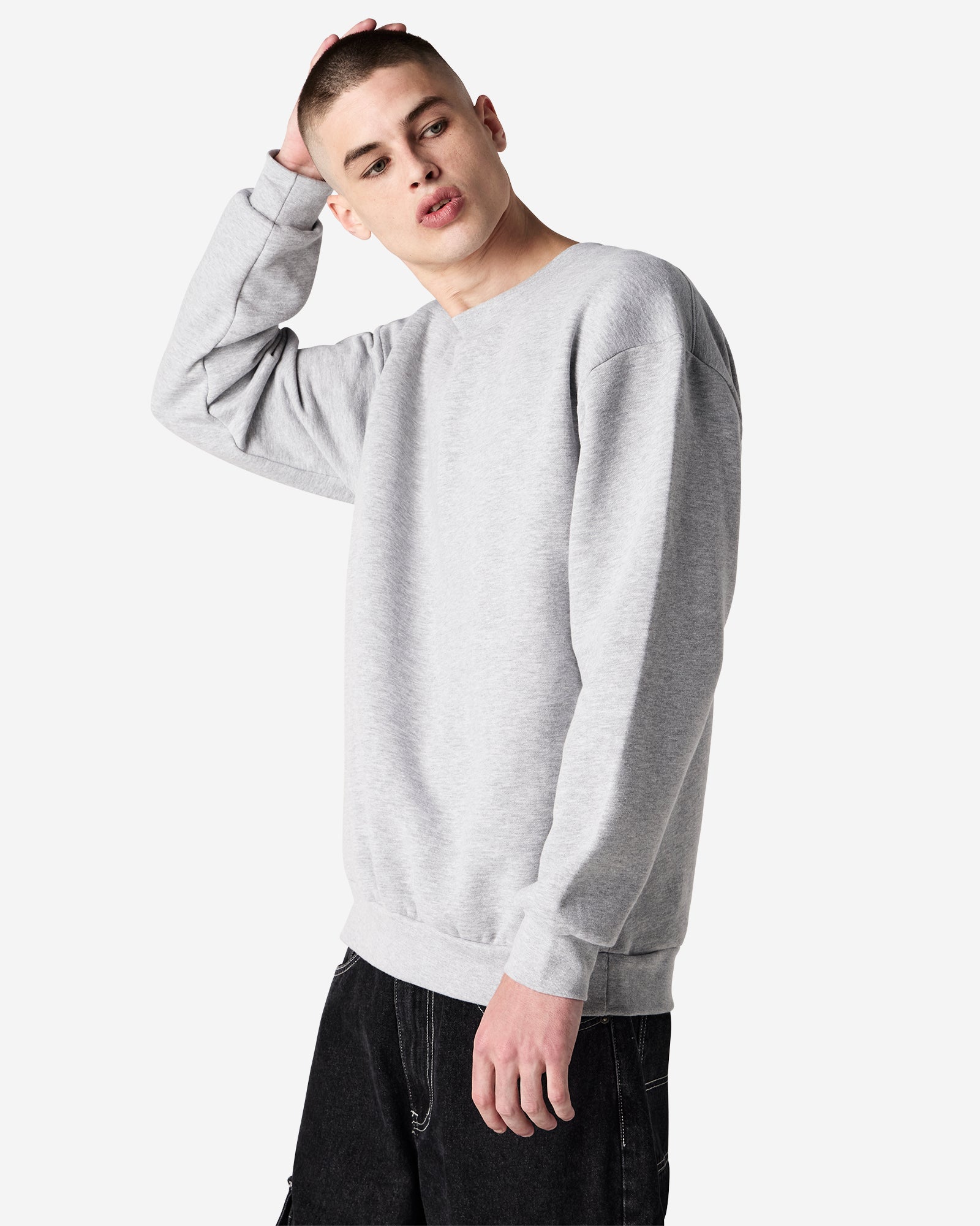 RF496 American Apparel Reflex Fleece Unisex Crewneck Sweatshirt