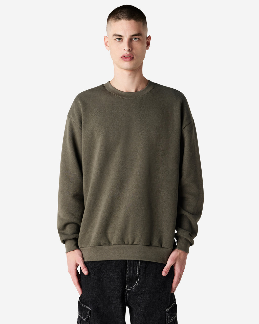 RF496 American Apparel Reflex Fleece Unisex Crewneck Sweatshirt