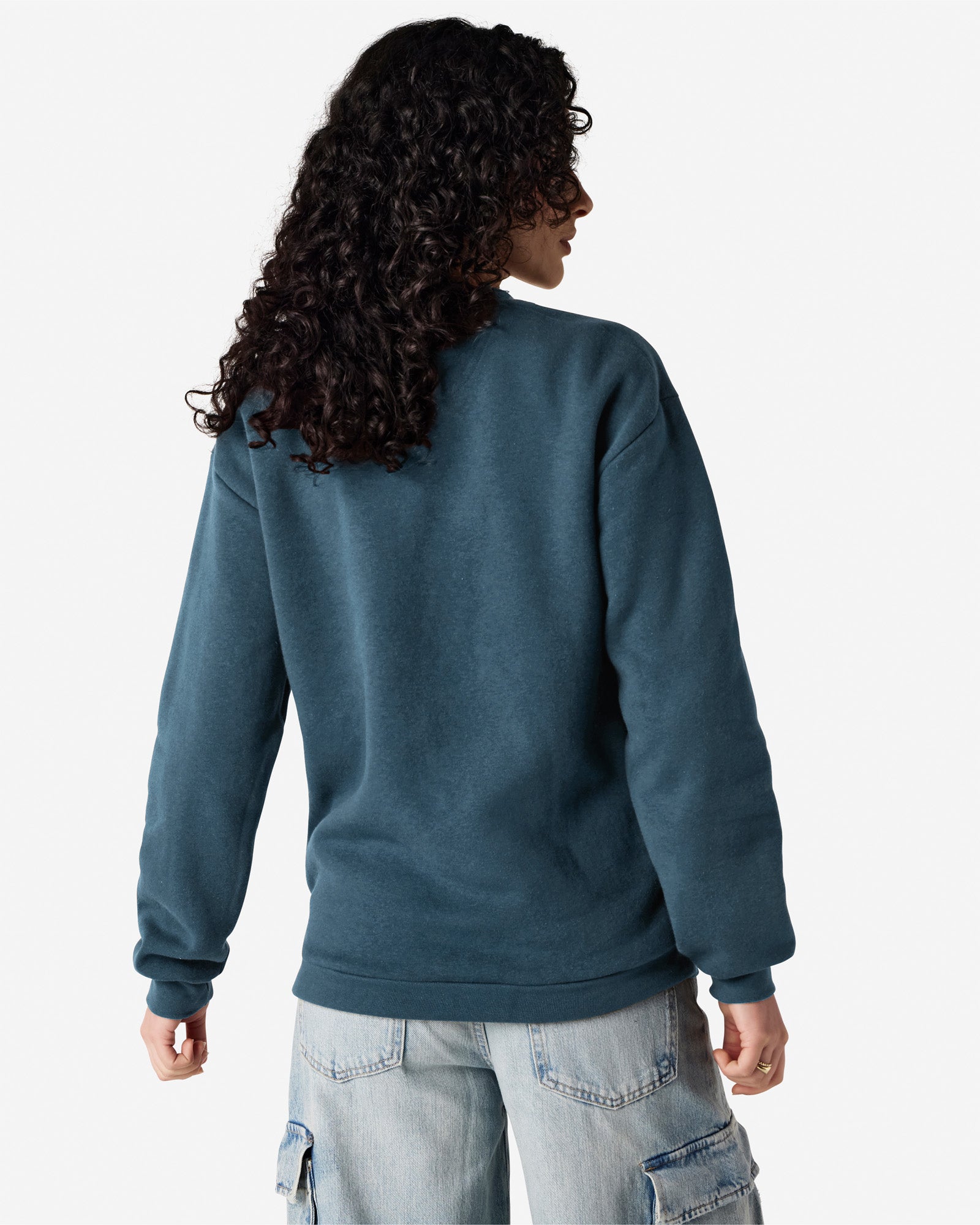 RF496 American Apparel Reflex Fleece Unisex Crewneck Sweatshirt