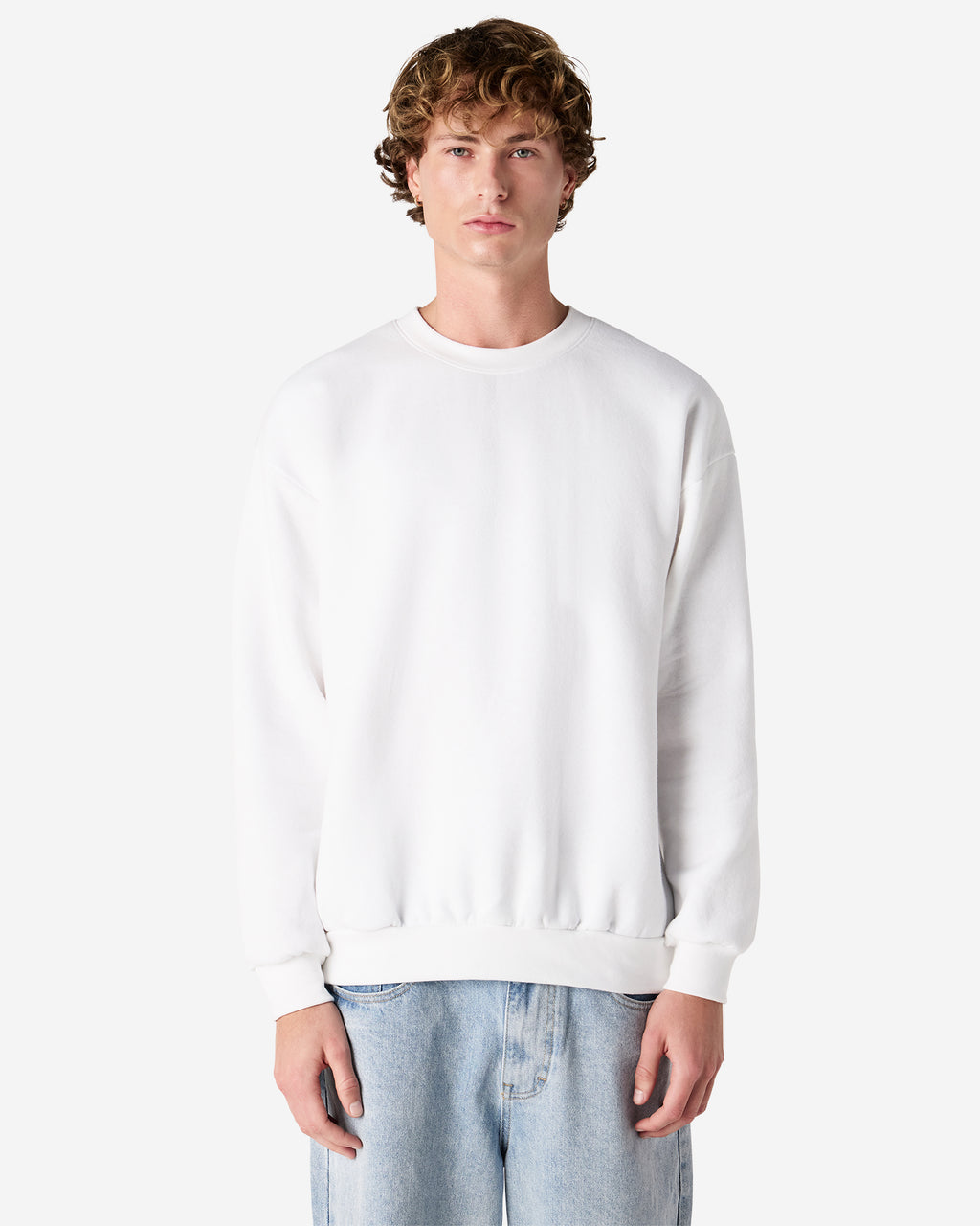 RF496 American Apparel Reflex Fleece Unisex Crewneck Sweatshirt