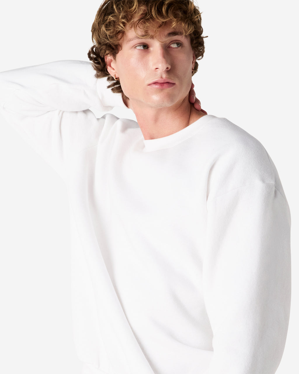 RF496 American Apparel Reflex Fleece Unisex Crewneck Sweatshirt