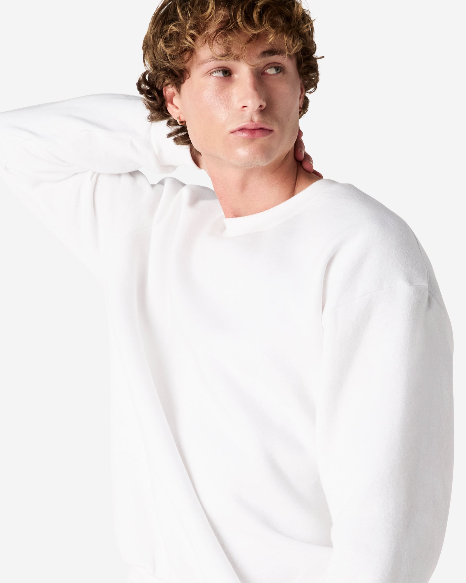 RF496 American Apparel Reflex Fleece Unisex Crewneck Sweatshirt