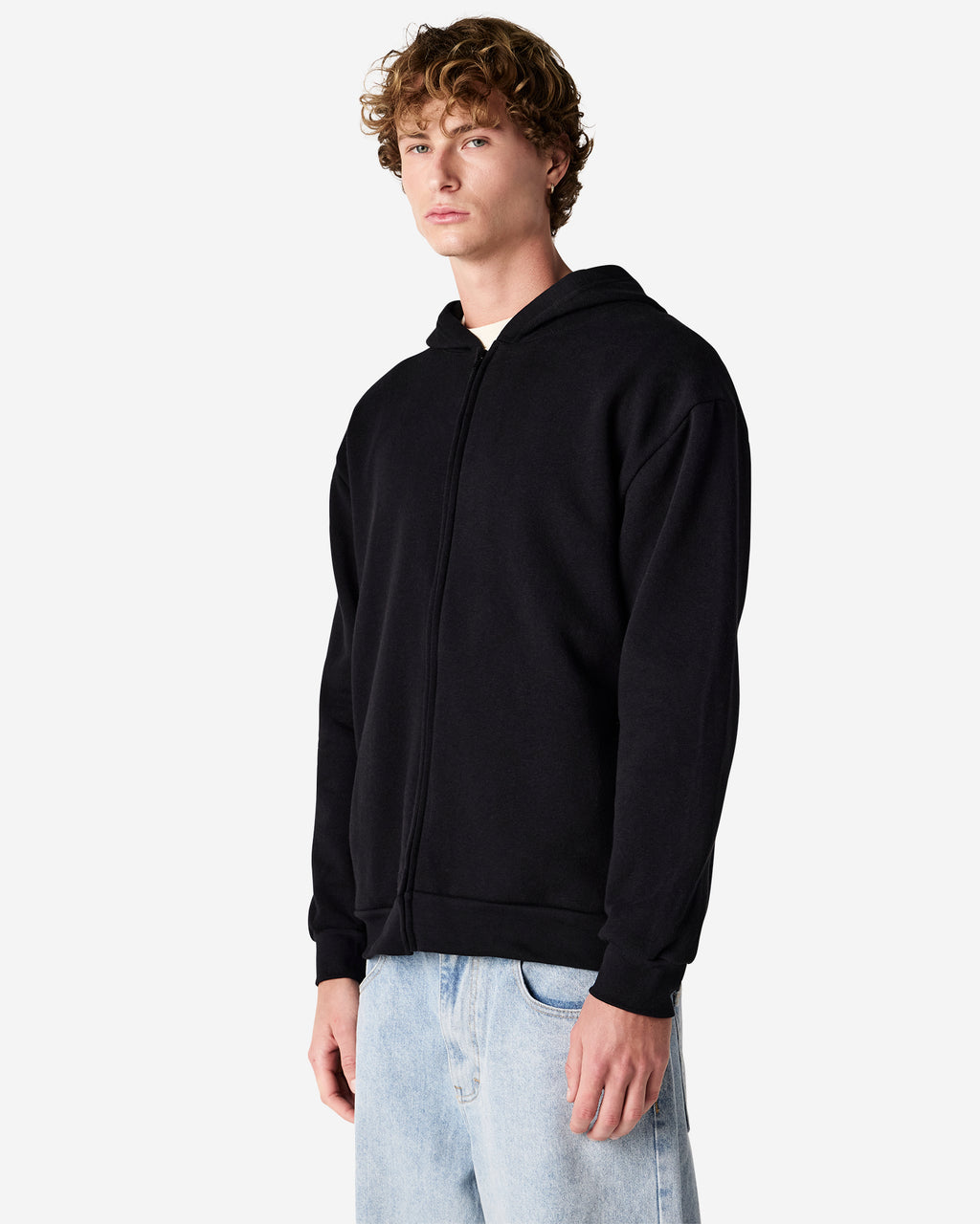 RF497 American Apparel Reflex Fleece Unisex Full Zip Hooded Sweat