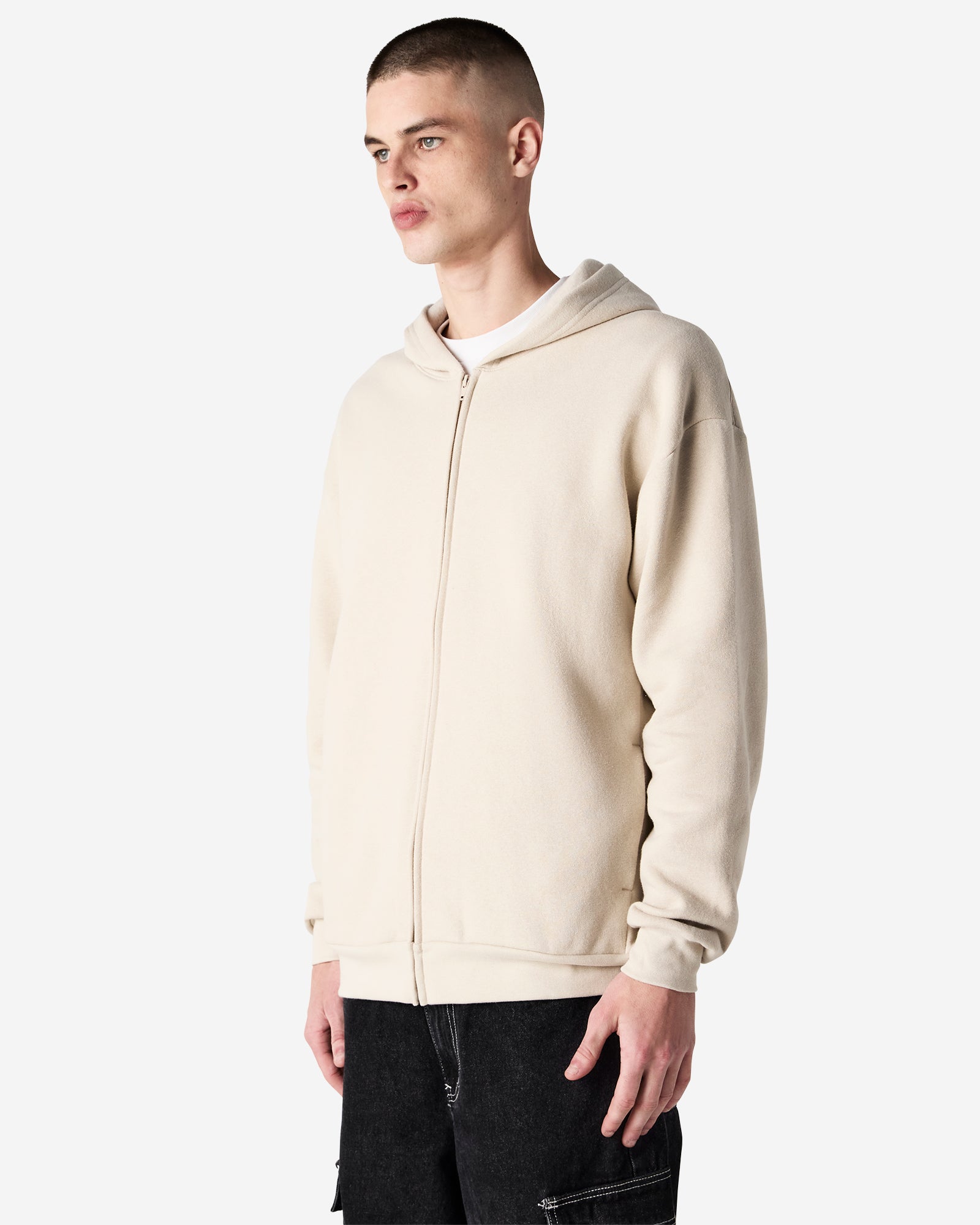 RF497 American Apparel Reflex Fleece Unisex Full Zip Hooded Sweat