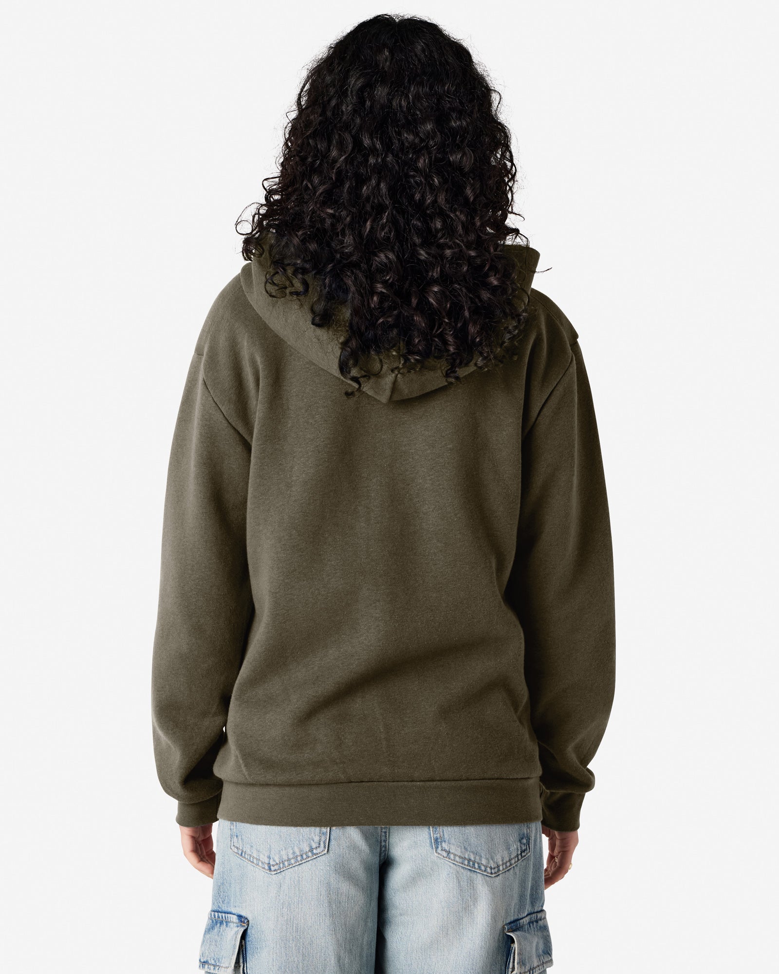 RF497 American Apparel Reflex Fleece Unisex Full Zip Hooded Sweat