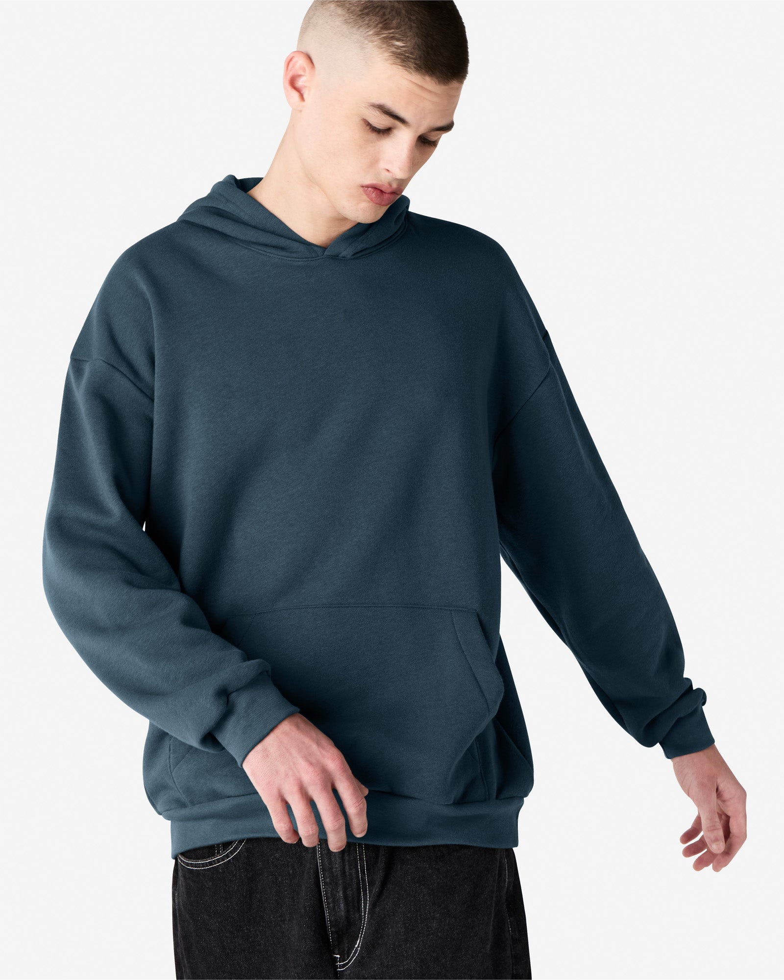 RF498 American Apparel Reflex Fleece Unisex Hooded Sweatshirt