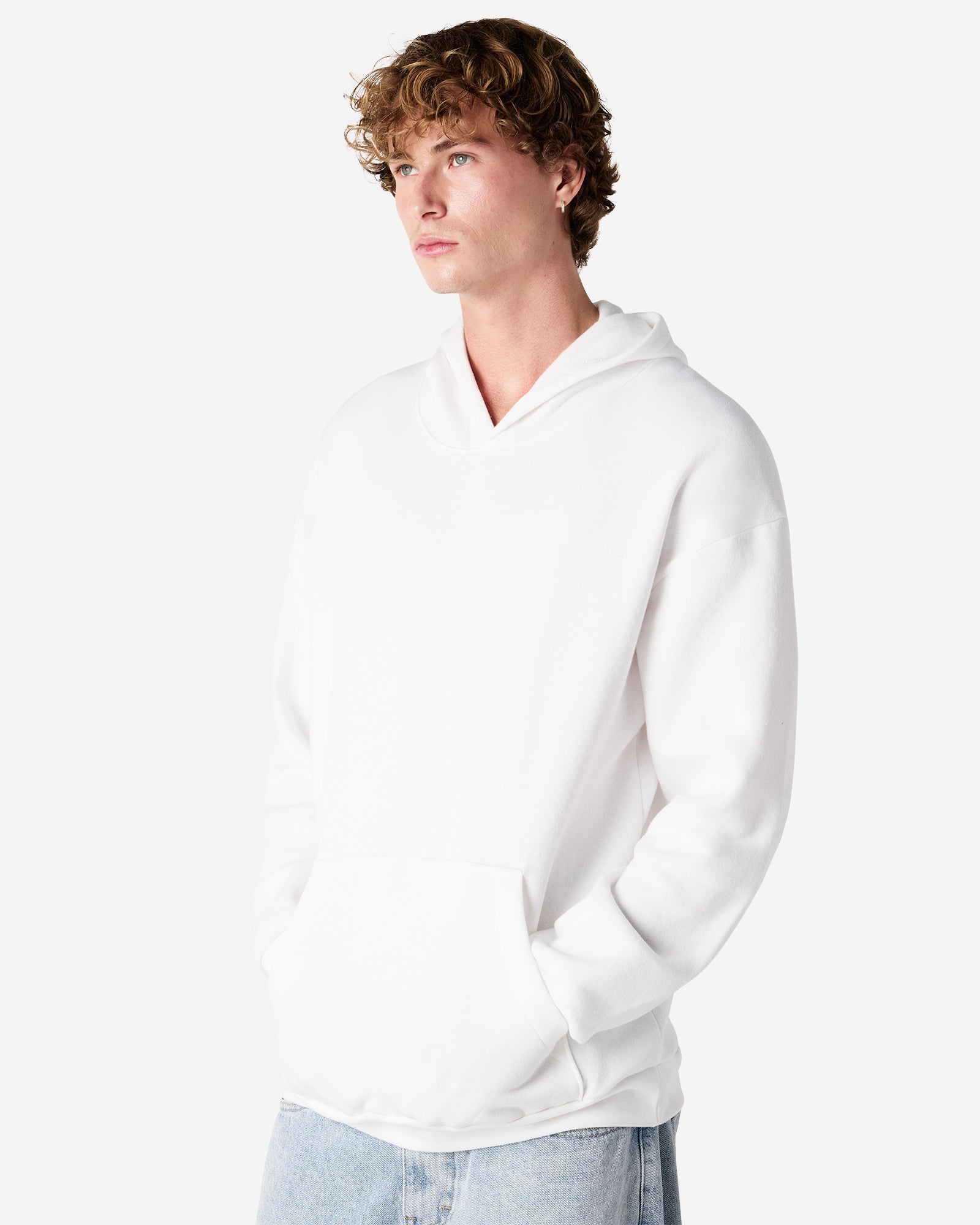 RF498 American Apparel Reflex Fleece Unisex Hooded Sweatshirt