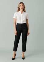 RGP406L Womens Renew 7/8 Mid-Waist Slim Leg Pant