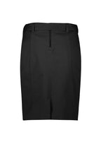 RGS264L Womens Mid Waist Stretch Chino Skirt