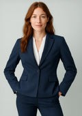 RJ401L Womens Renew Single Button Mid Length Jacket