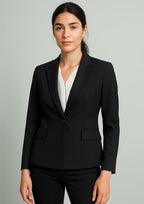 RJ401L Womens Renew Single Button Mid Length Jacket