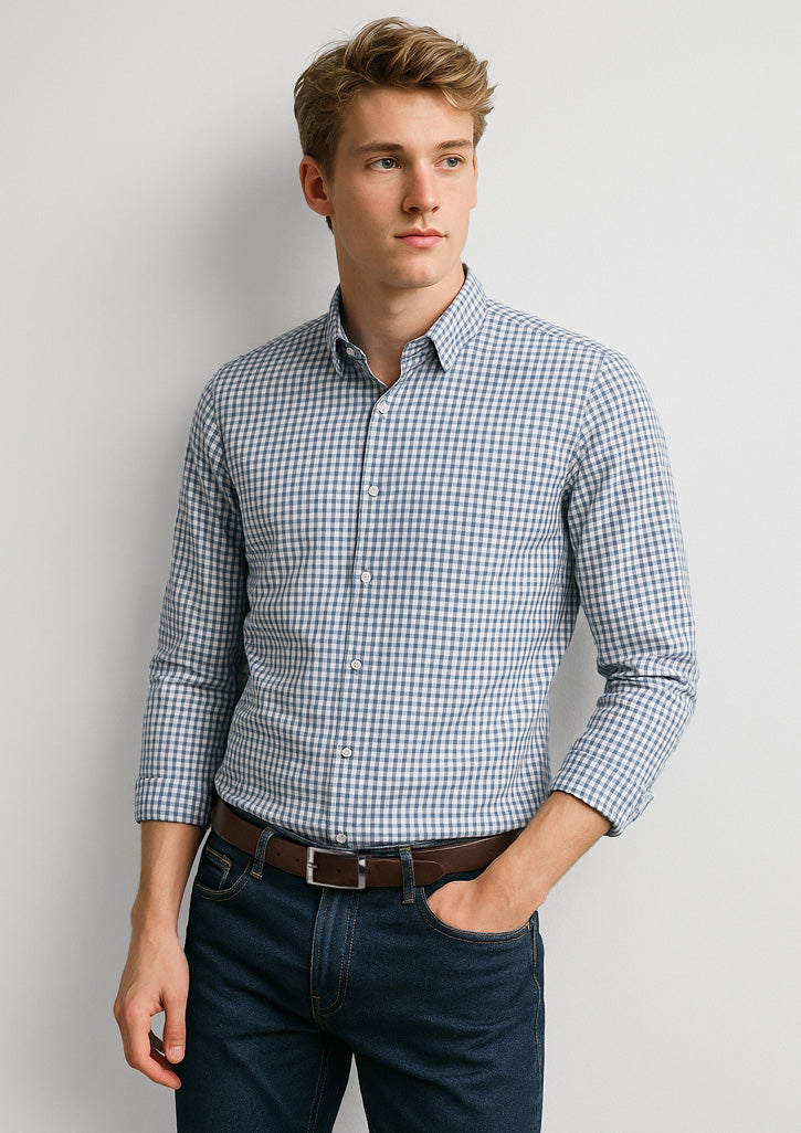 RS070ML Mens Noah Long Sleeve Shirt