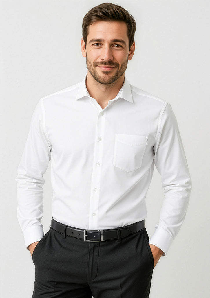 RS968ML Mens Charlie Classic Fit Long Sleeve Shirt