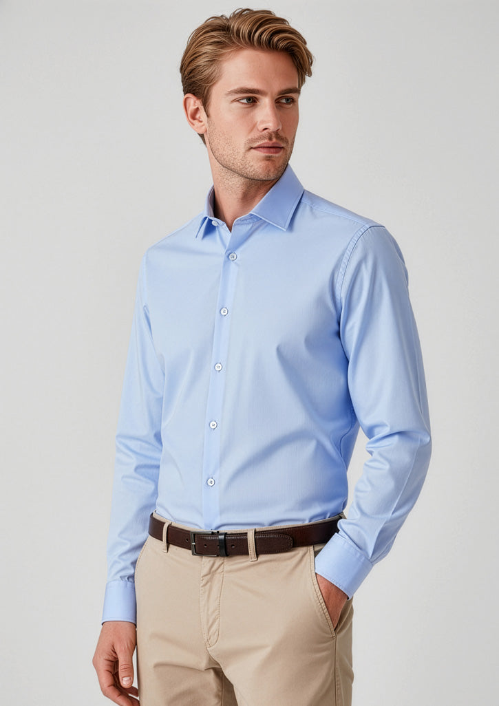 RS969ML Mens Charlie Slim Fit Long Sleeve Shirt