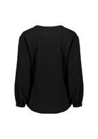 RU568LL Womens Ruche Long Sleeve Blouse