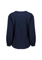RU568LL Womens Ruche Long Sleeve Blouse