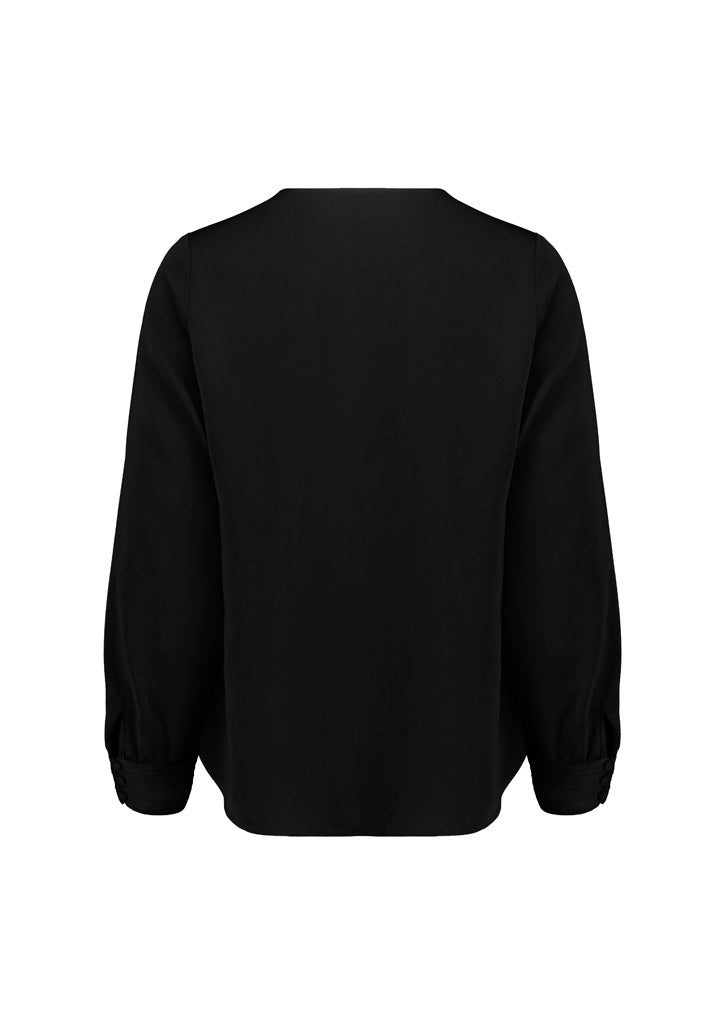 RU569LL Womens Evelyn Long Sleeve Blouse