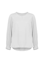 RU569LL Womens Evelyn Long Sleeve Blouse